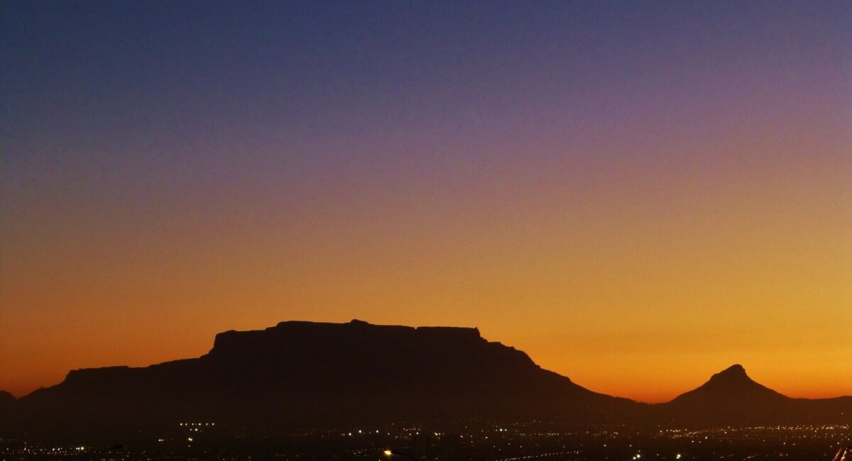 Our Beloved Mountain against the Sunset!