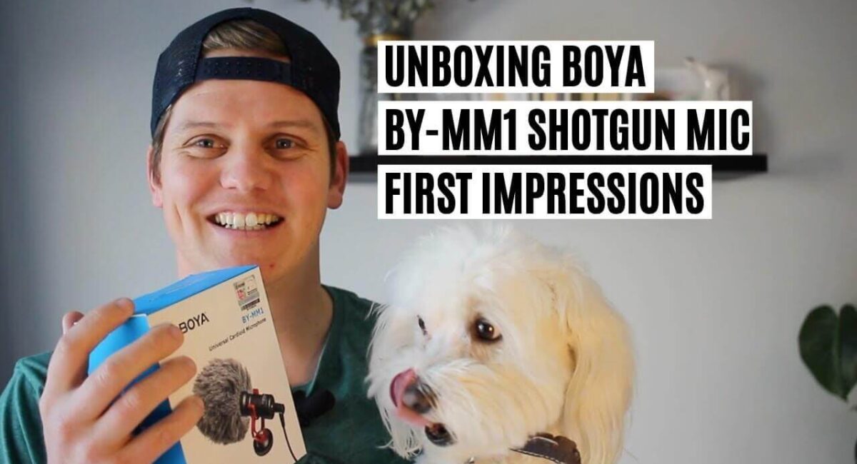 Unboxing Boya MM1 Microphone